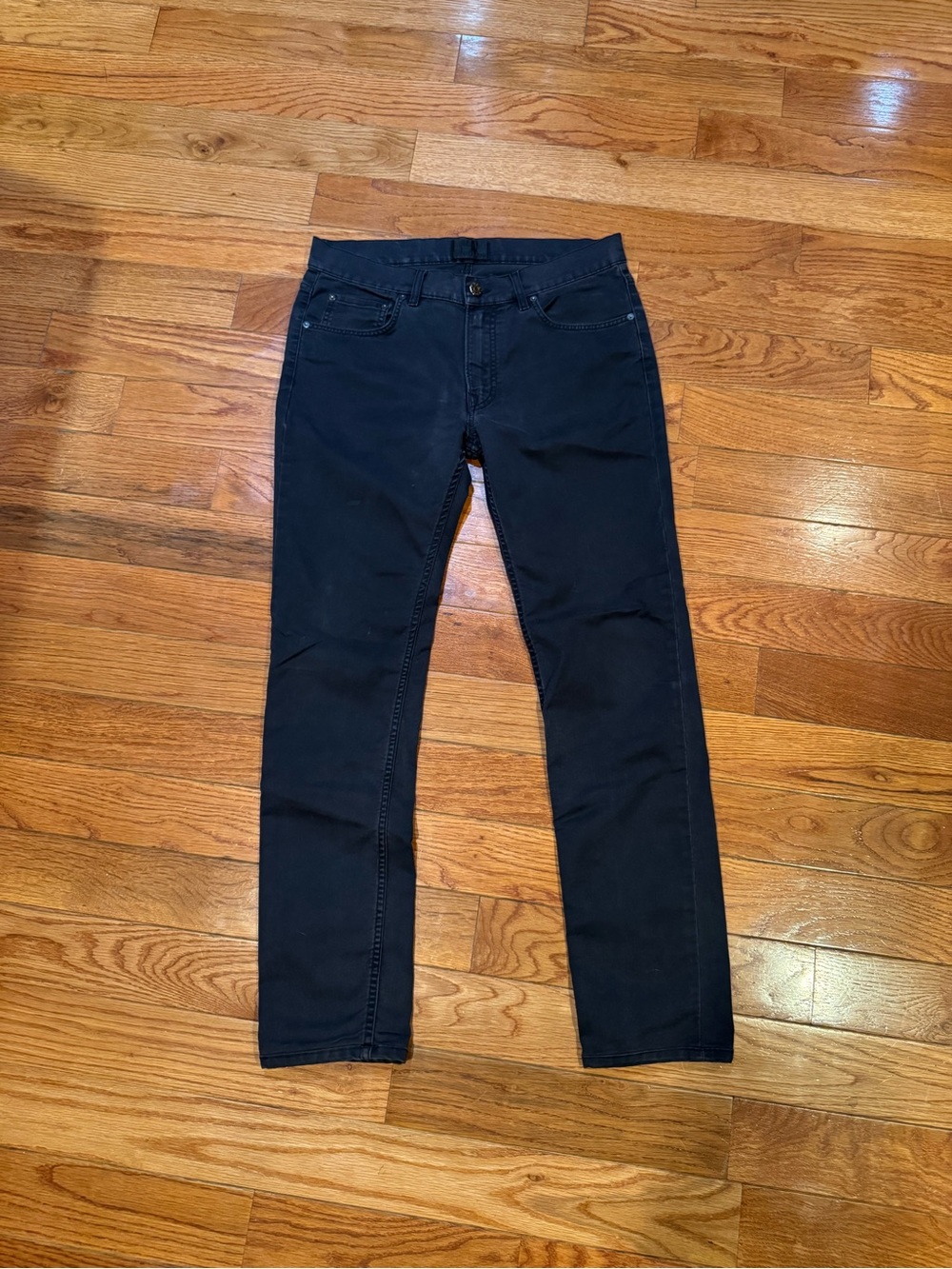 Acne Studios Ace Ups Black Skinny Jeans 33x32